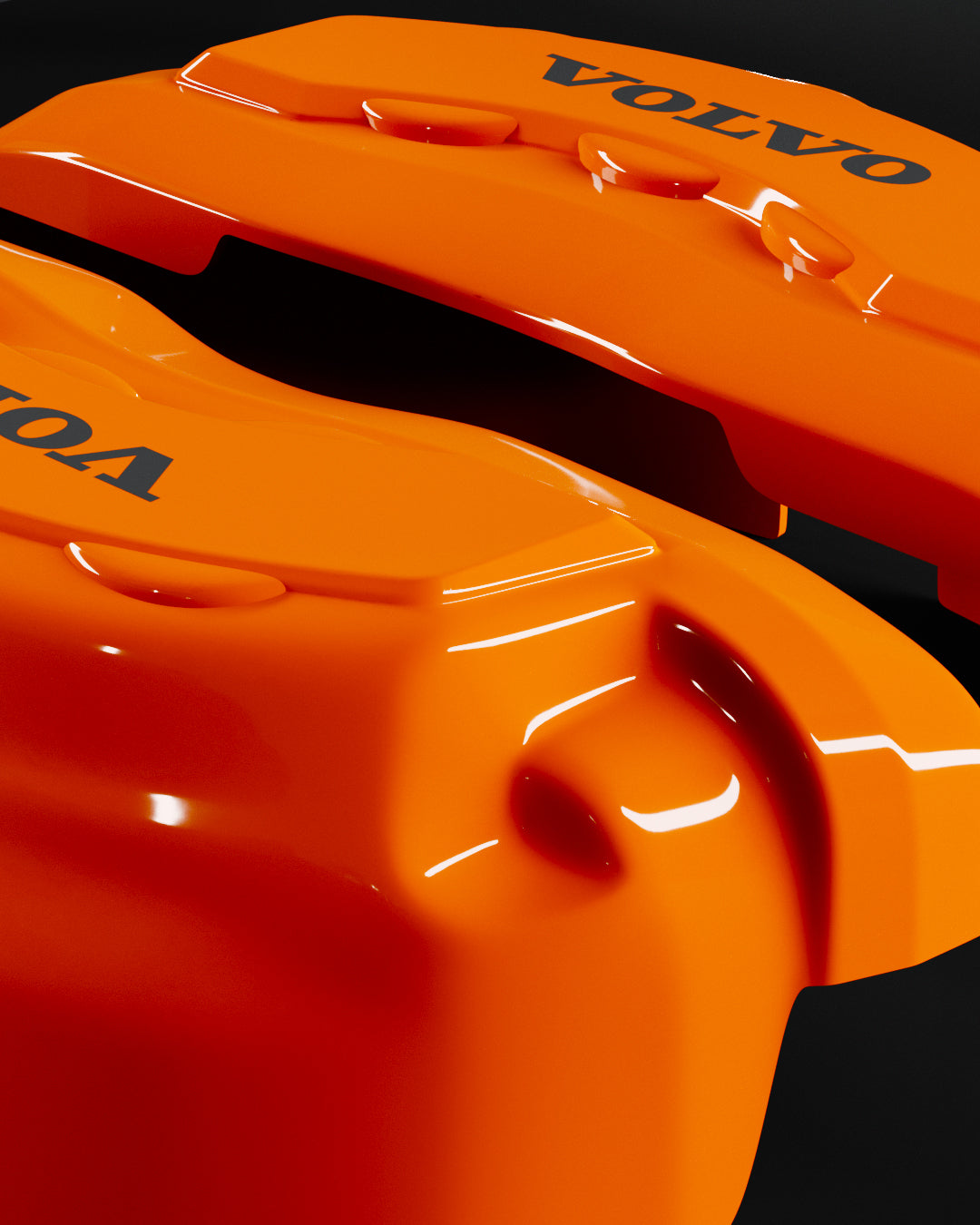 Volvo 960 Orange - view 4